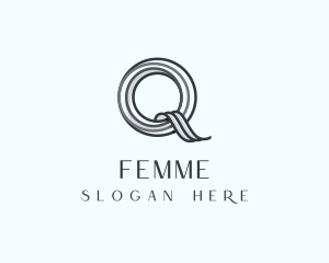 Fashion Boutique Letter Q logo design