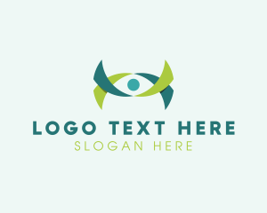 Ophthalmology - Ribbon Eye Vision logo design