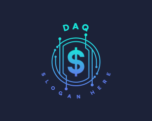 Digital Bitcoin Money logo design