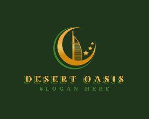 Dubai Luxury Tower logo design