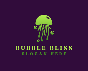 Bubble - Bubble Marine Jellyfish logo design