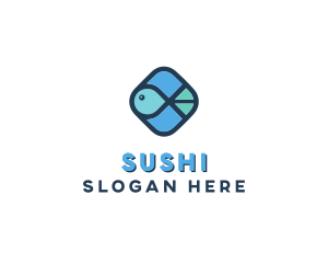 Aquatic Fish logo design