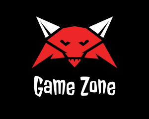 Fox - Evil Fox Skull logo design