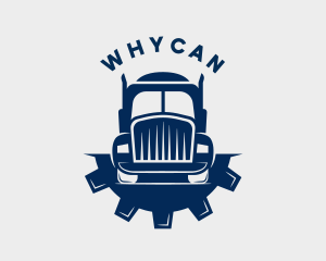 Trucking - Cargo Gear Transport Truck logo design