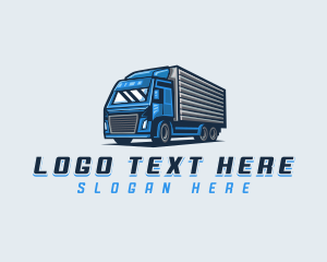 Transport - Truck Logistics Vehicle logo design