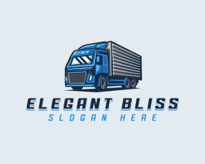 Movers - Truck Logistics Vehicle logo design