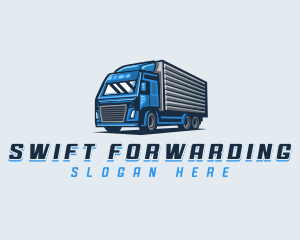 Truck Logistics Vehicle logo design