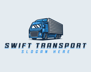 Truck Logistics Vehicle logo design