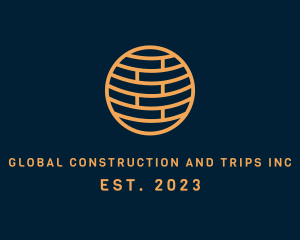 International Construction Business  logo design