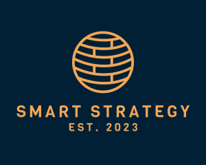 Strategic - International Construction Business logo design