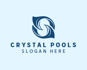 Pool - Fluid Aqua Whirlpool logo design