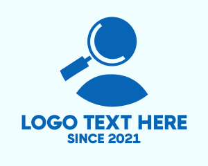 Human Resource - Blue Job Agency logo design