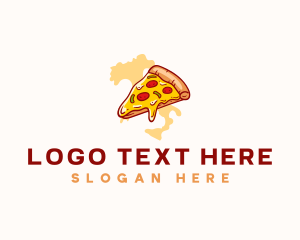 Pizzeria - Italian Pizza Restaurant logo design