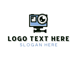 Action Camera - Action Camera Videography logo design