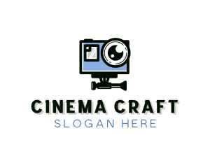 Filmmaking - GoPro Camera Videography logo design