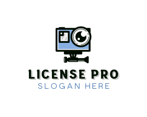 GoPro Camera Videography logo design