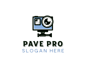 GoPro Camera Videography logo design