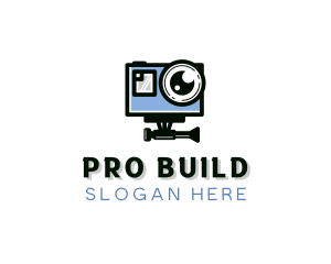 GoPro Camera Videography logo design