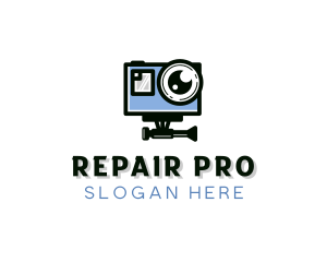 GoPro Camera Videography logo design