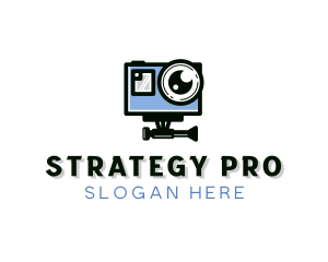 GoPro Camera Videography logo design