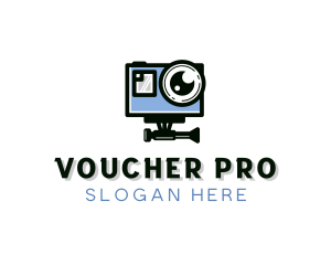 GoPro Camera Videography logo design