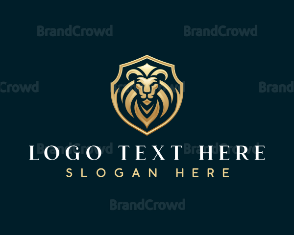 Premium Heraldry Lion Logo