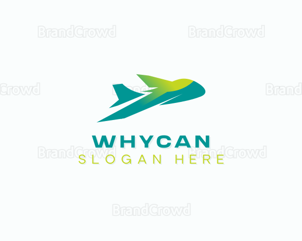 Plane Logistics Aviation Logo