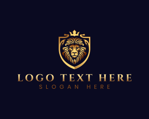 Crest - Lion Crest Luxury logo design