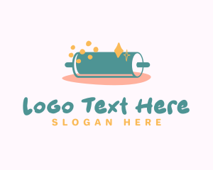Bakery - Sweet Pastry Rolling Pin logo design