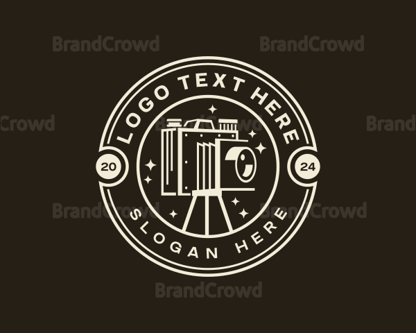 Film Camera Photography Logo