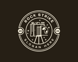 Film Camera Photography Logo