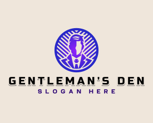 Professional Man Suit Logo