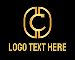 Investment - Gold Crypto Investment logo design