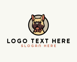 Canine - Bulldog Pet Puppy Shelter logo design