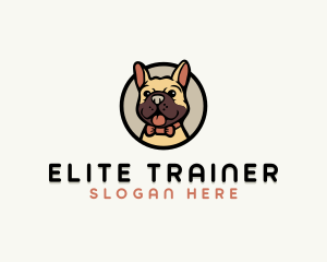 Bulldog Pet Puppy Shelter logo design