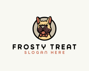 Bulldog Pet Puppy Shelter logo design