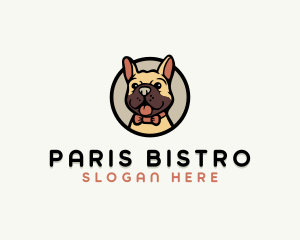 Bulldog Pet Puppy Shelter logo design