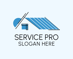 Roofing Contractor Services logo design