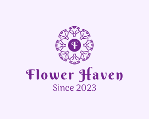 Feminine Flower Cosmetics Boutique  logo design