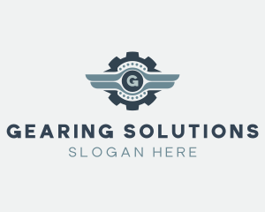 Industrial Mechanic Gear logo design