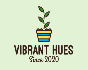 Colorful - Colorful Plant Pot logo design