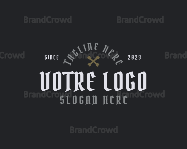 Gothic Business Brand Logo