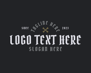 Artistic - Gothic Business Brand logo design