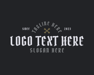 Branding - Gothic Business Brand logo design