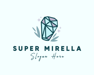 Jewelry - Precious Crystal Stone logo design
