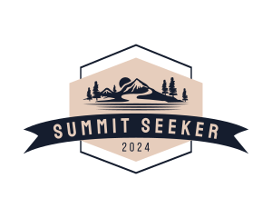 Mountain Summit Campsite logo design