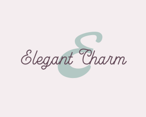 Elegant Feminine Brand logo design