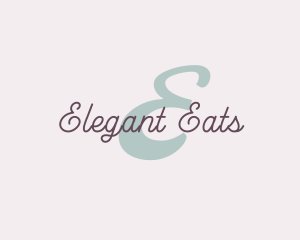 Elegant Feminine Brand logo design