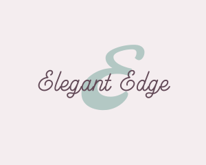 Elegant Feminine Brand logo design