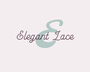 Elegant Feminine Brand logo design